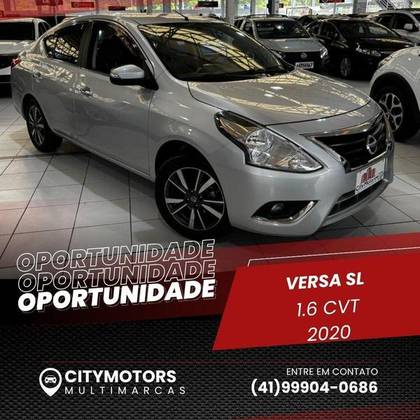 NISSAN VERSA 1.6 16V FLEXSTART SL 4P XTRONIC